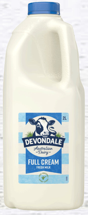 Devondale Full Cream Milk 2L