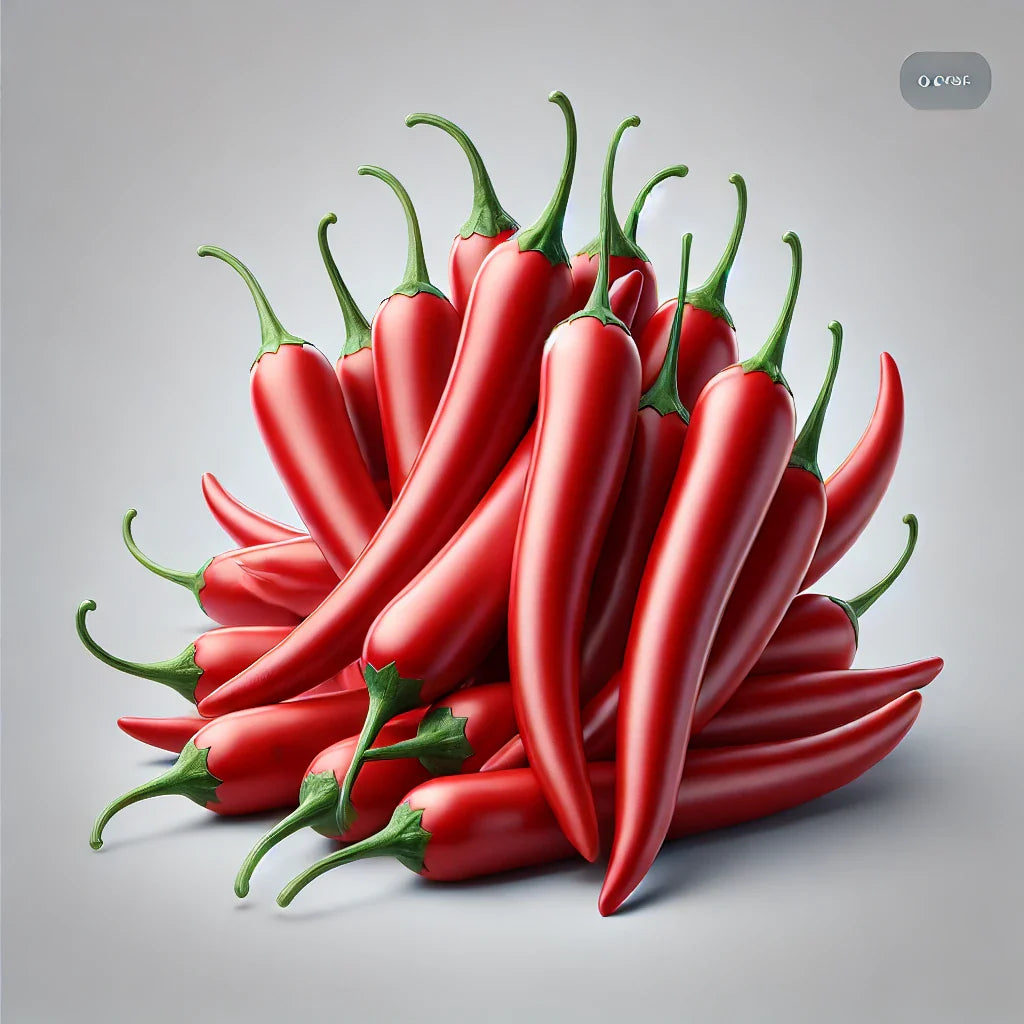 Long Red Chillies